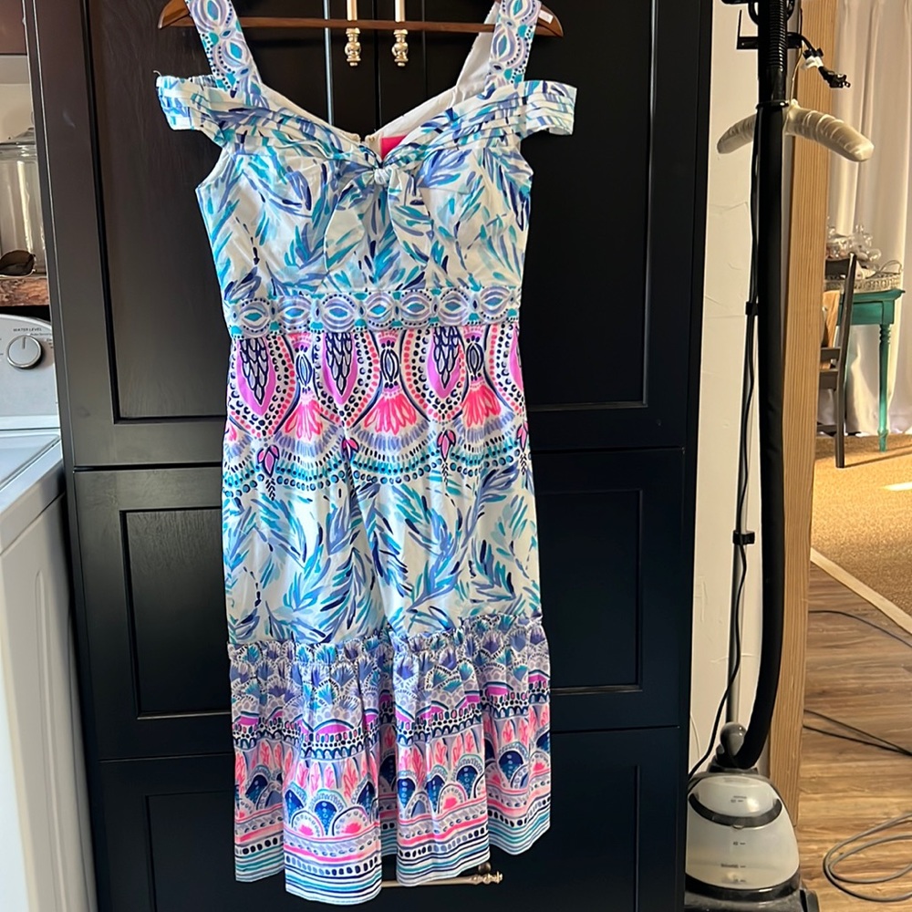 Lilly Pulitzer new with tags Iva midi dress